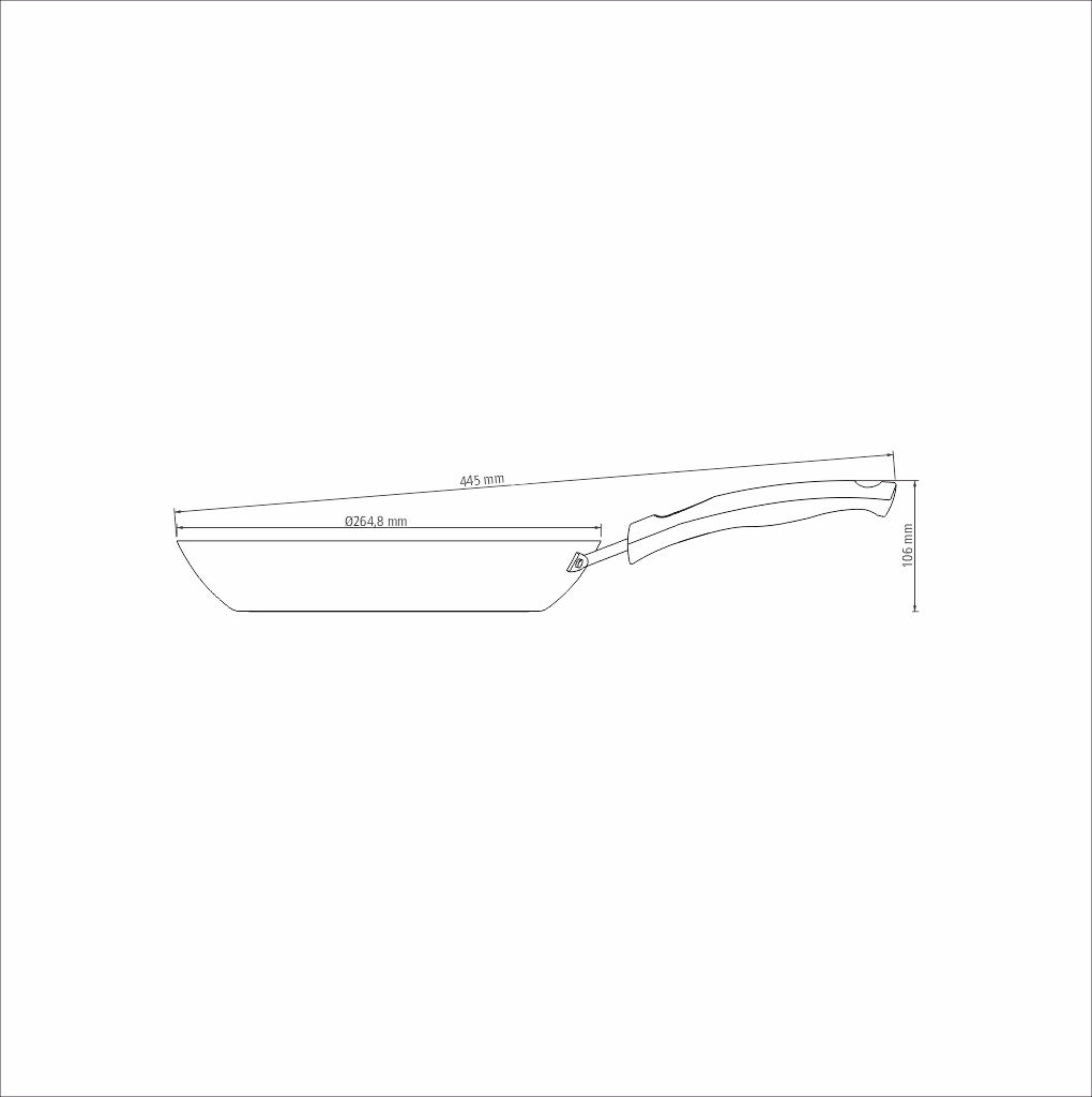 26cm 1pc. Frying Pan - Chelsea (non-stick)