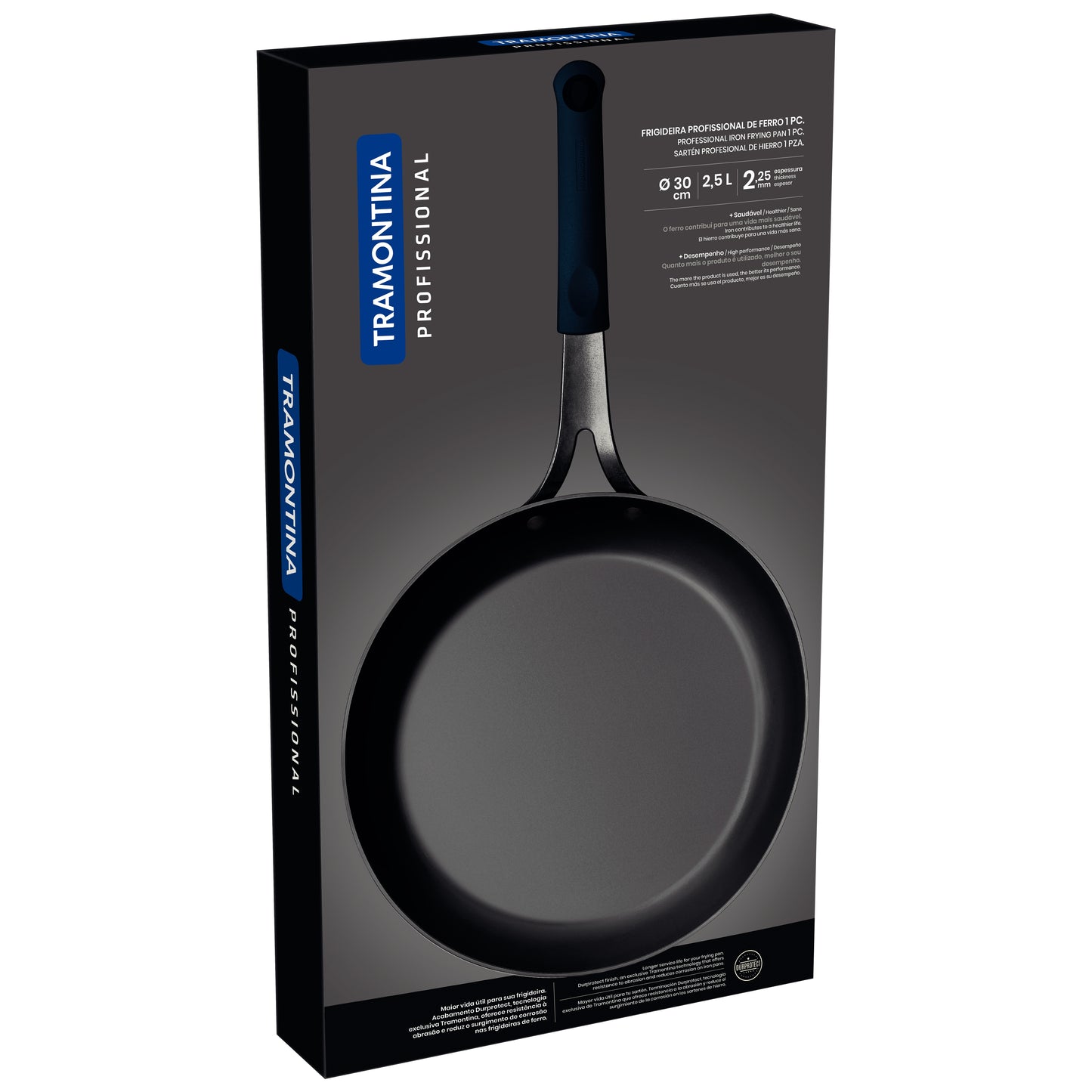 Professional Iron Frying Pan 30cm 2,5l - Frigideiras Profissionais (non-stick)