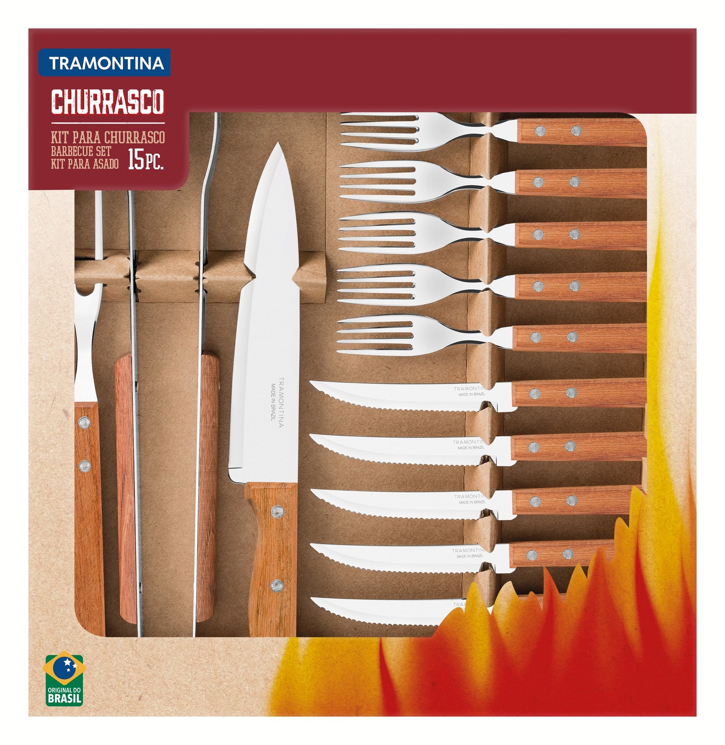 15pc. Braai Set