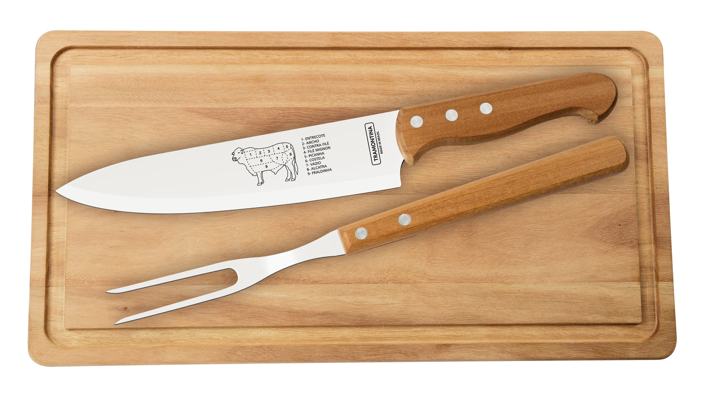 3pc. Braai Set (Blister Packaging)