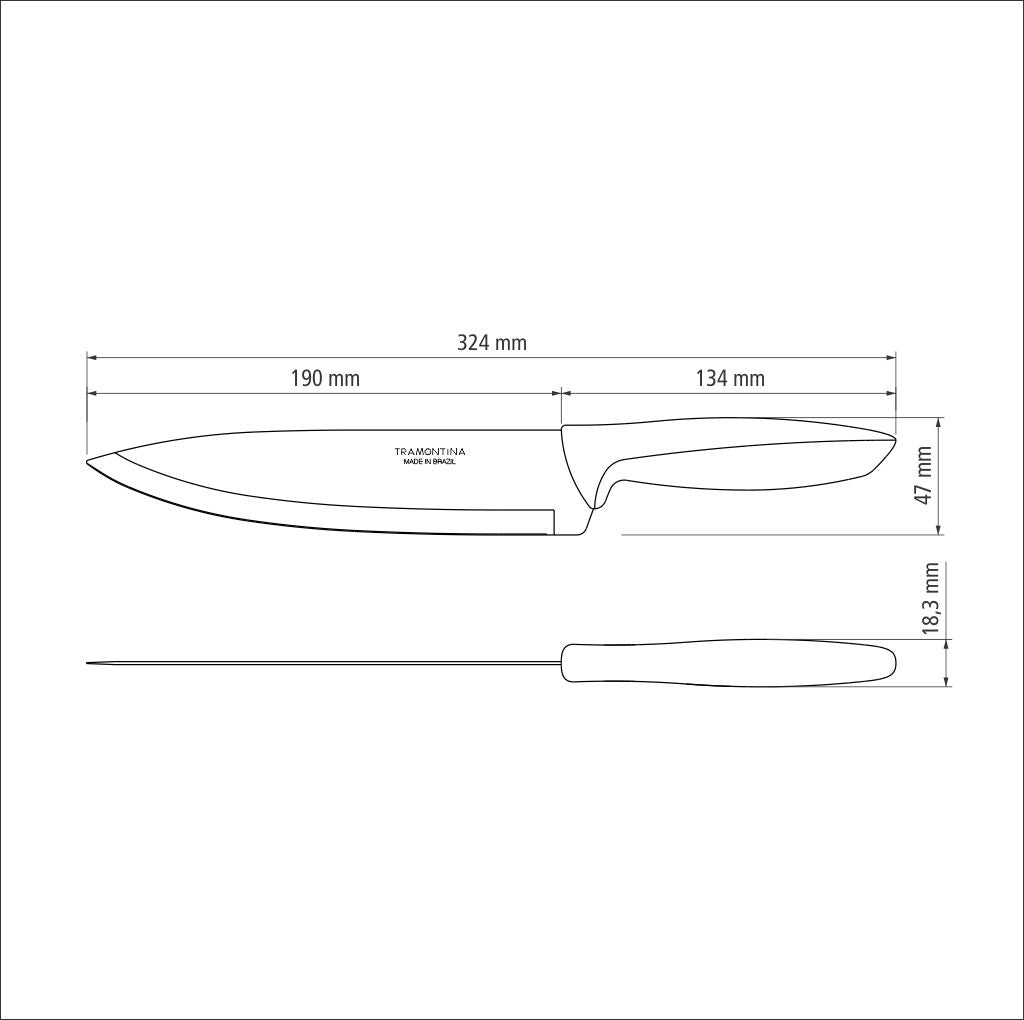 8" (20cm) Chef’s Knife (Blister Packaging)