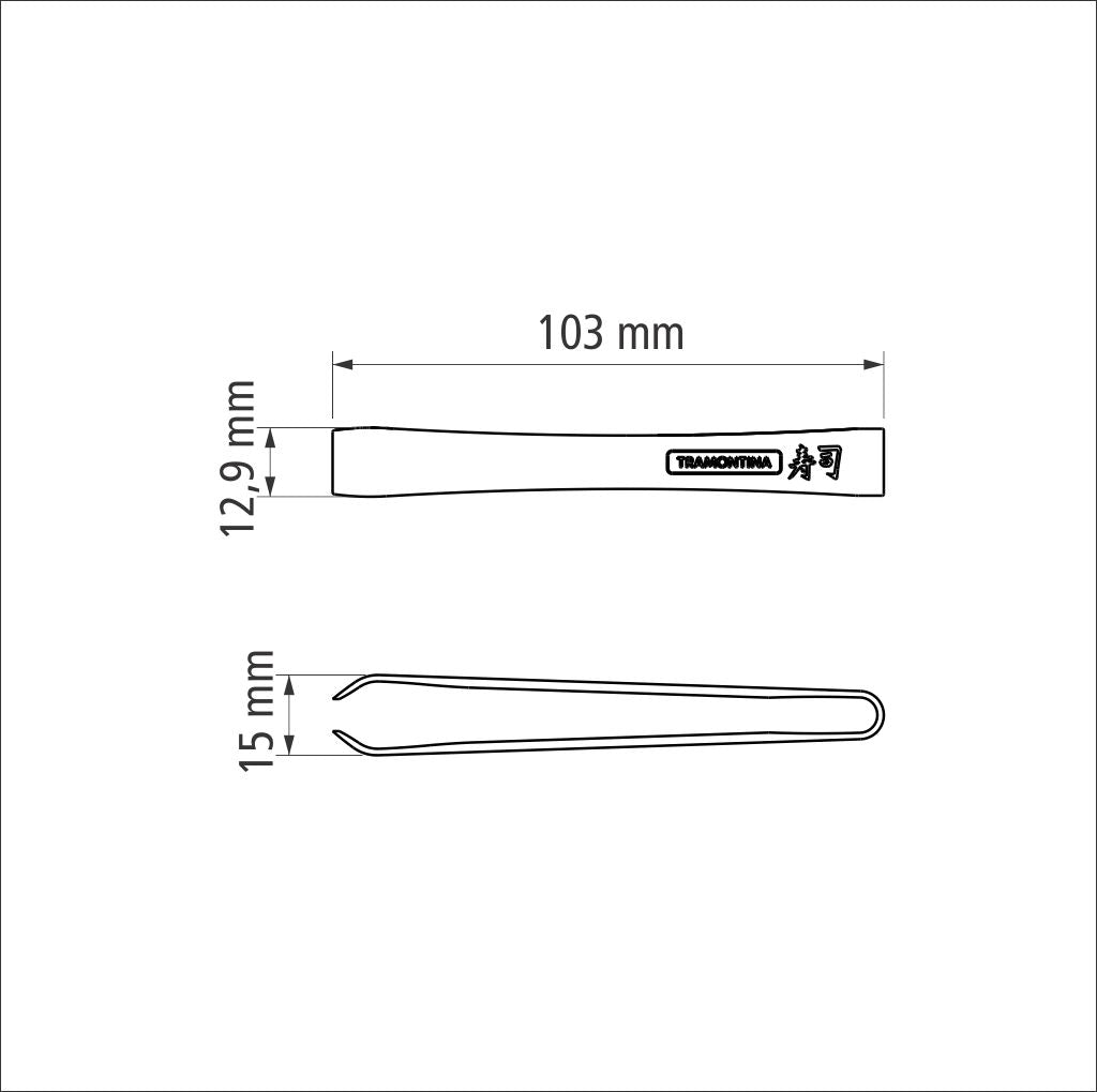 Tramontina Sushi Spine Tweezers