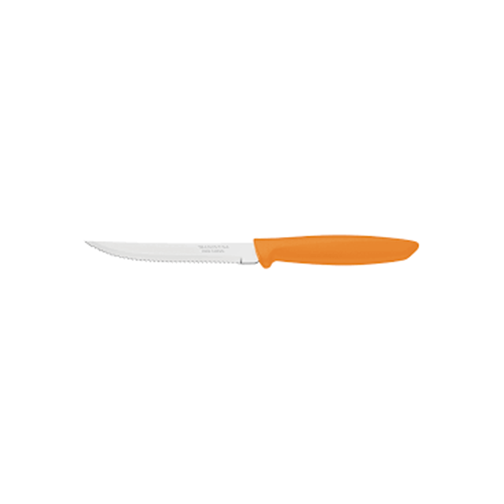 5" (13cm) Steak Knife Orange. Loose Knife