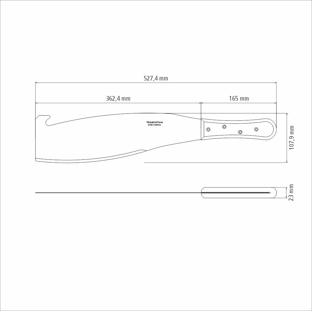 14" (35cm) Machete