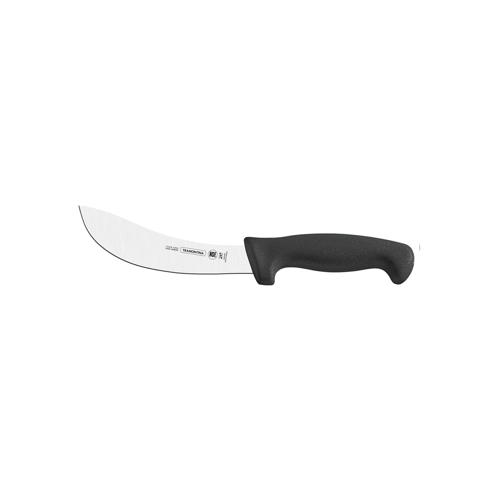 6" (15cm) Skinning Bloodshed Knife, Black