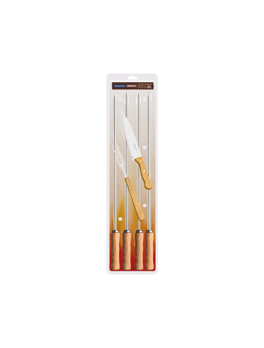 6pc. Braai Set (Blister Packaging)