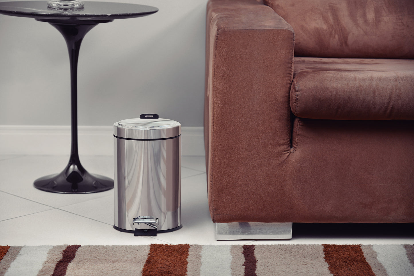 Stainless Steel Pedal Bin 5l