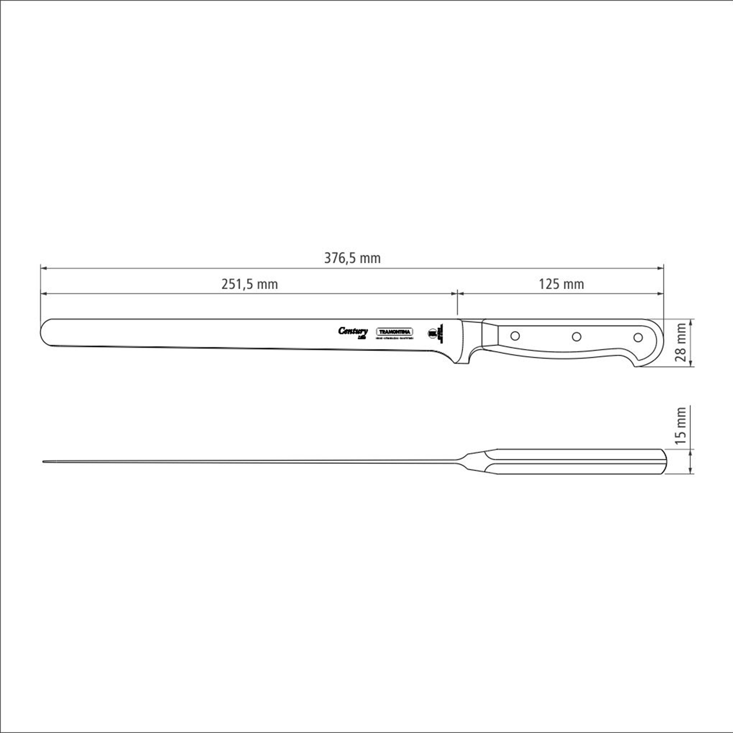 10" (25cm) Ham Slicer
