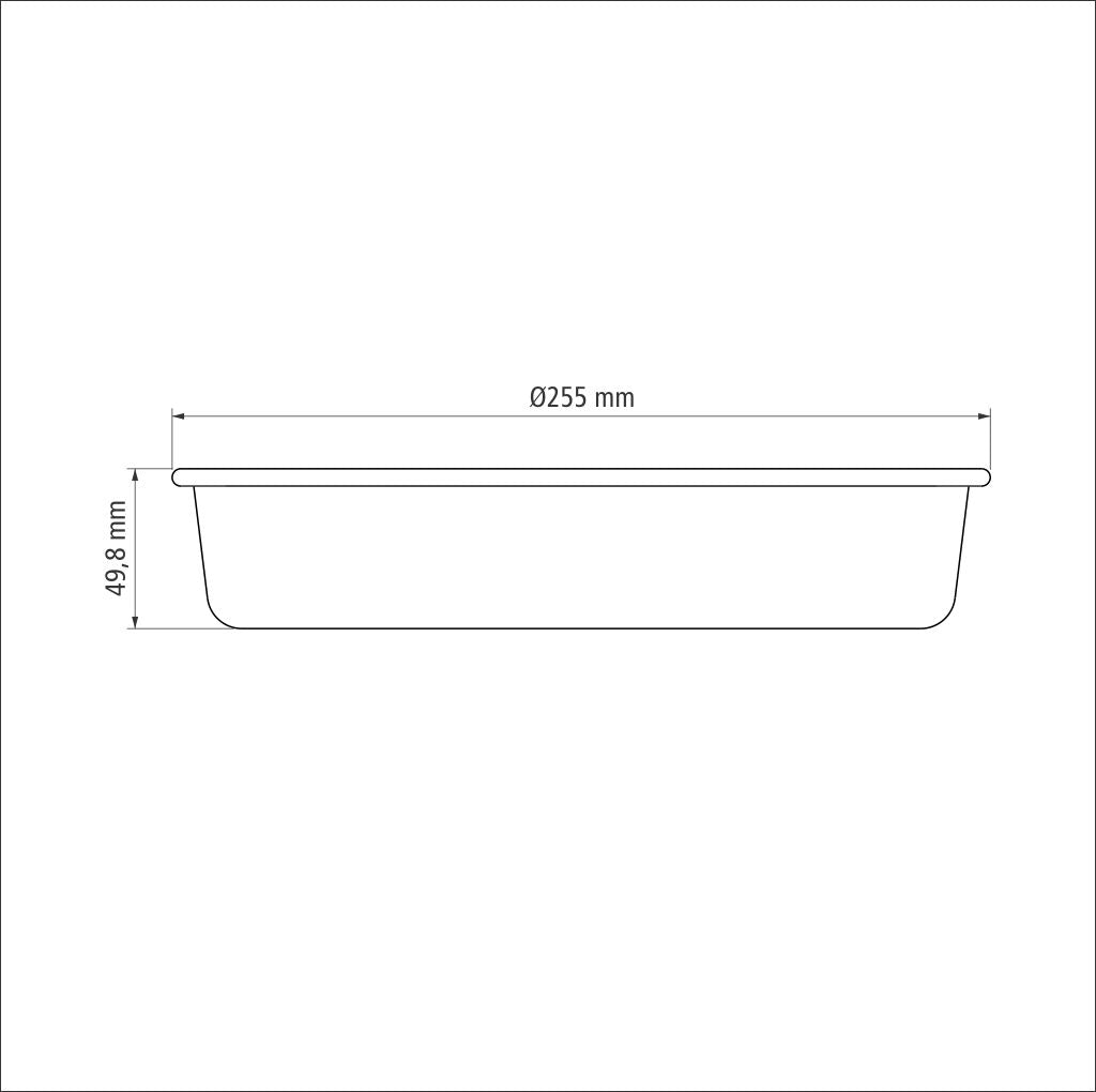 24cm Round Roasting Pan - Brazil (non-stick)