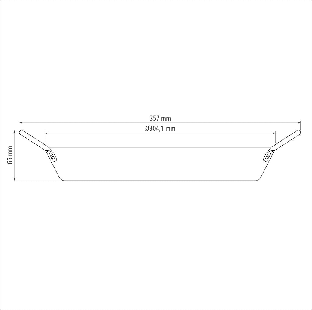 30cm Paella Pan- Loreto (non-stick)