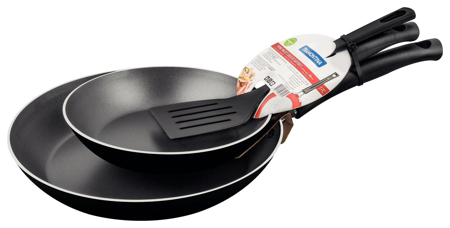 3pc. Frying Pan Set (20, 26cm, spatula) - Chelsea (non-stick)