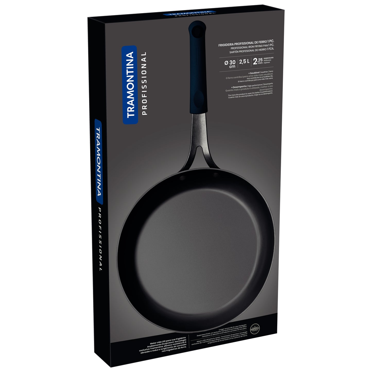 Professional Iron Frying Pan 30cm 2,5l - Frigideiras Profissionais  (non-stick)