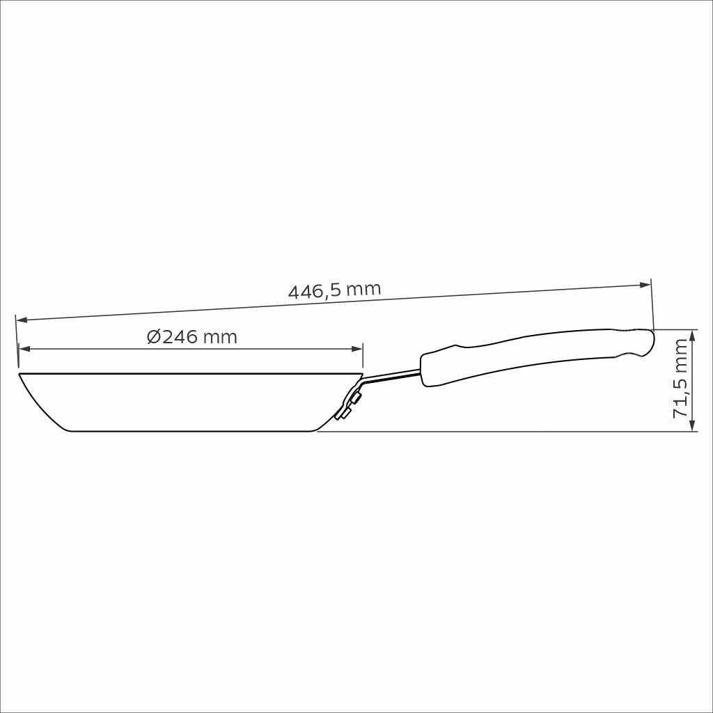 24cm Frying Pan - Professional (non-stick)