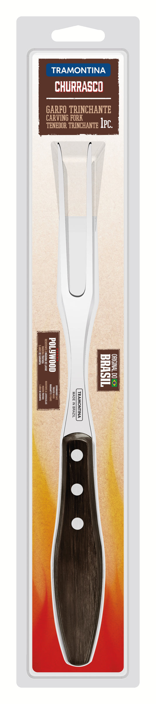 Carving Fork, Brown