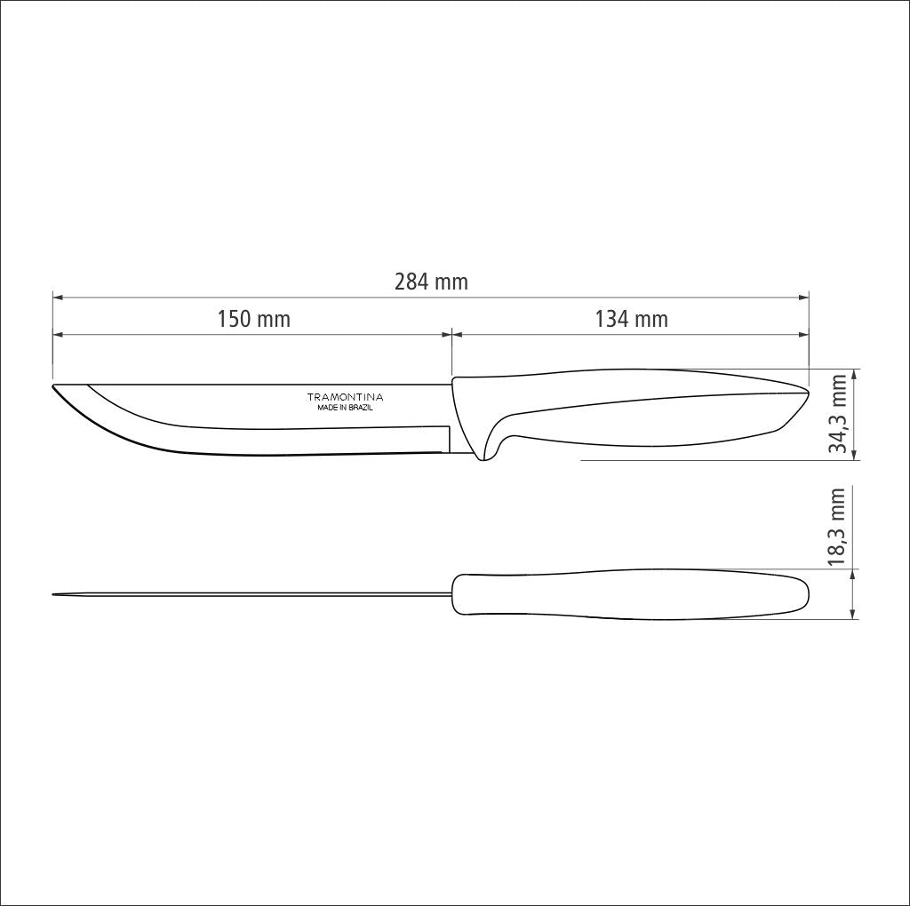 6" (15cm) Meat Knife (Blister Packaging)