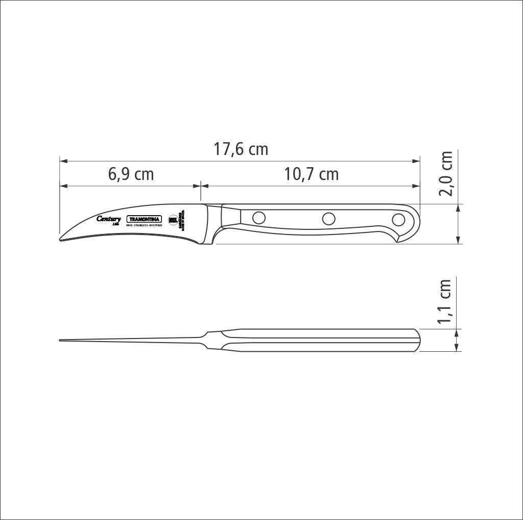 3" (8cm) Peeling Knife