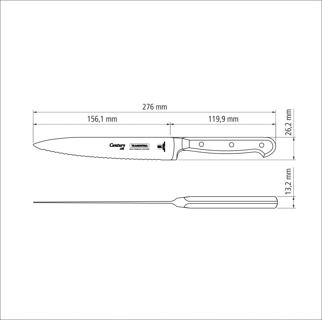 6" (15cm) Serrated Carving Knife