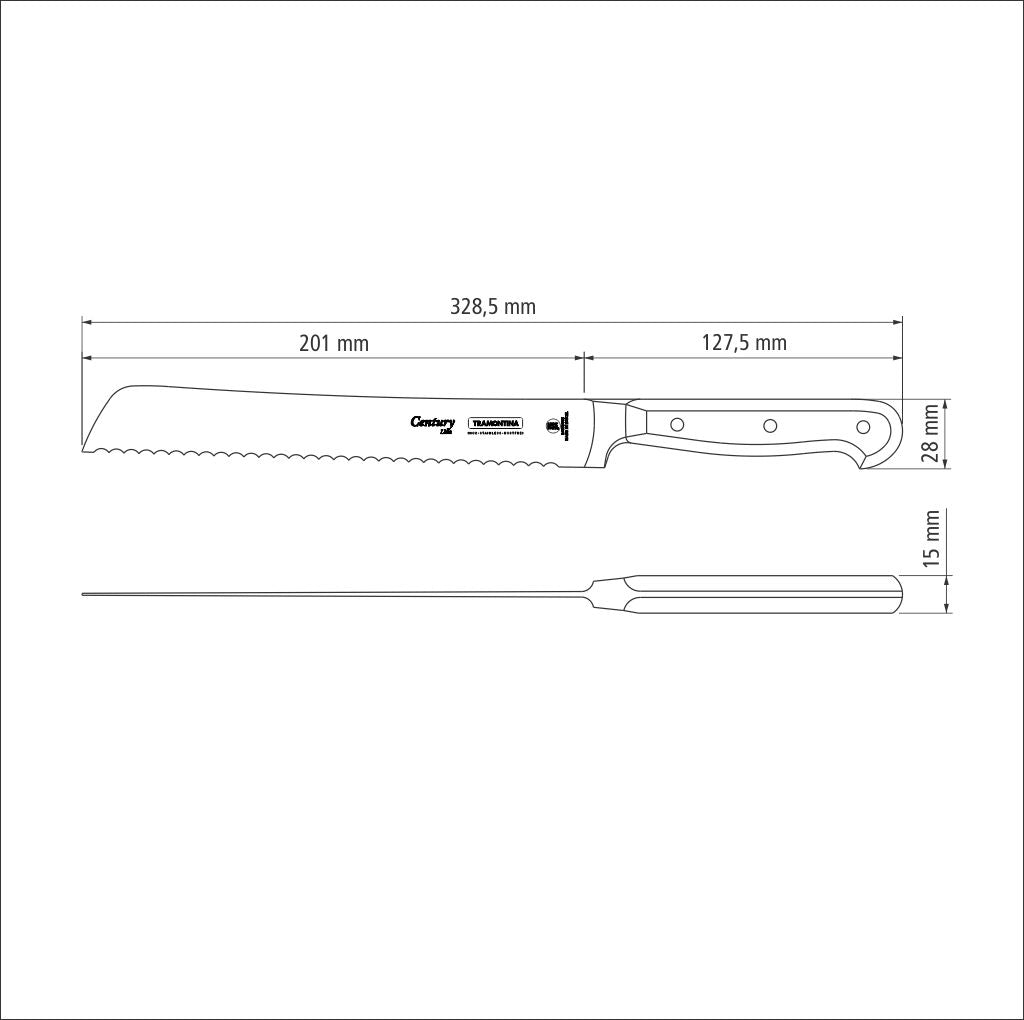 8" (20cm) Bread Knife