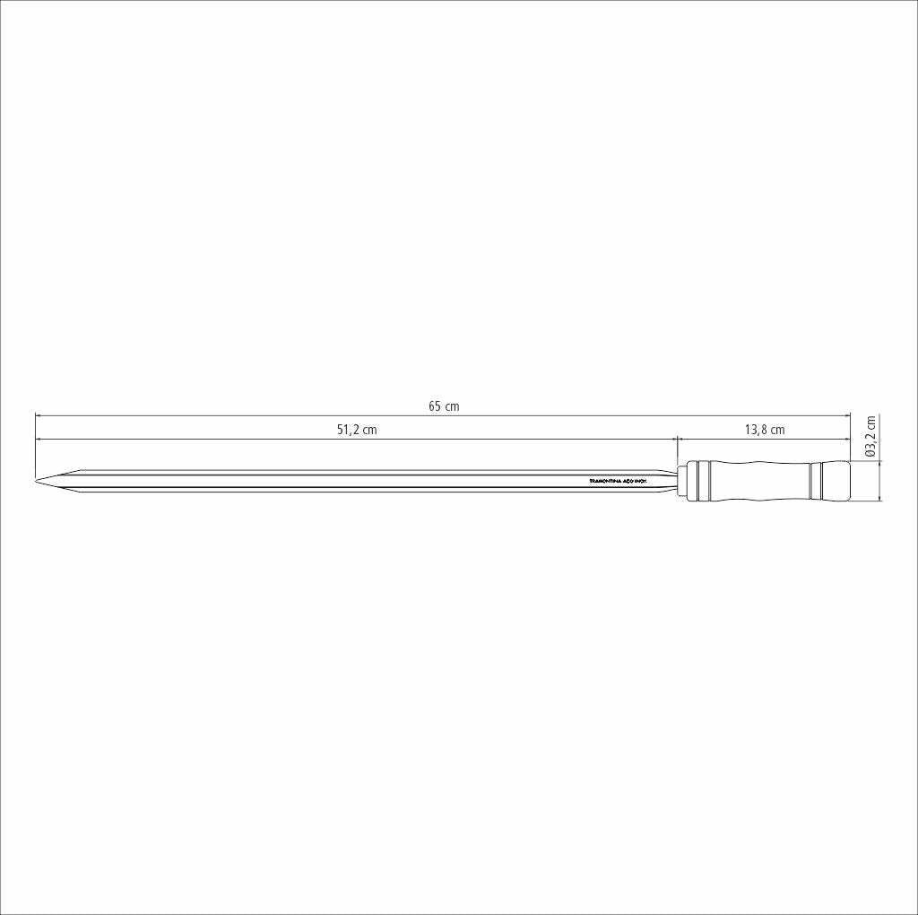 Skewer 65cm