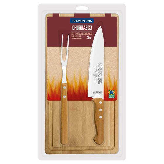 3pc. Braai Set (Blister Packaging)