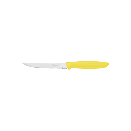 5" (13cm) Steak Knife Yellow. Loose Knife