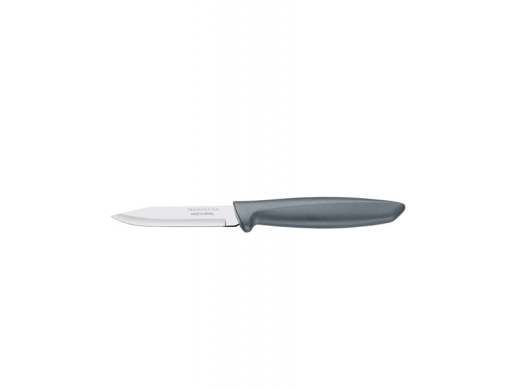 3" (8cm) Paring Peeling Knife (Smooth Blade) Grey. Loose Knife