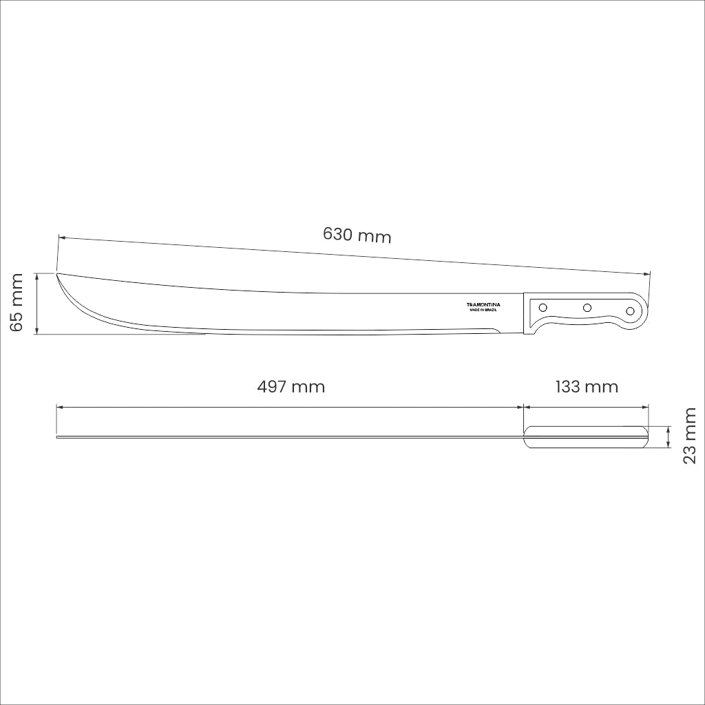 20” (51cm) Machete