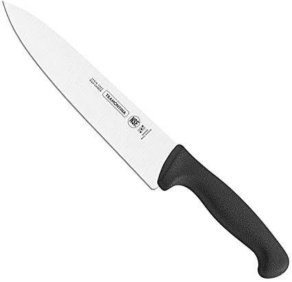 8" (20cm) Meat/Cooks Knife, Black