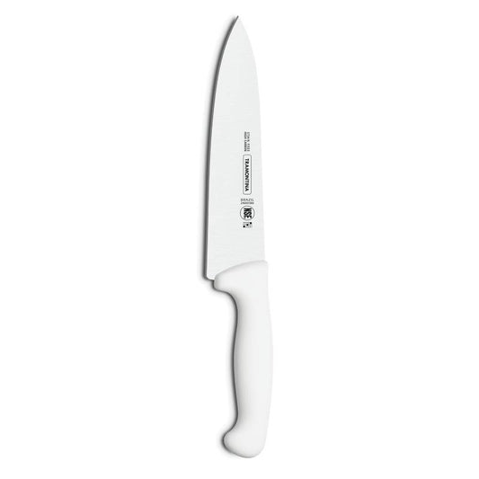 10" (25cm) Meat Knife/Cooks (Blister Packaging), White