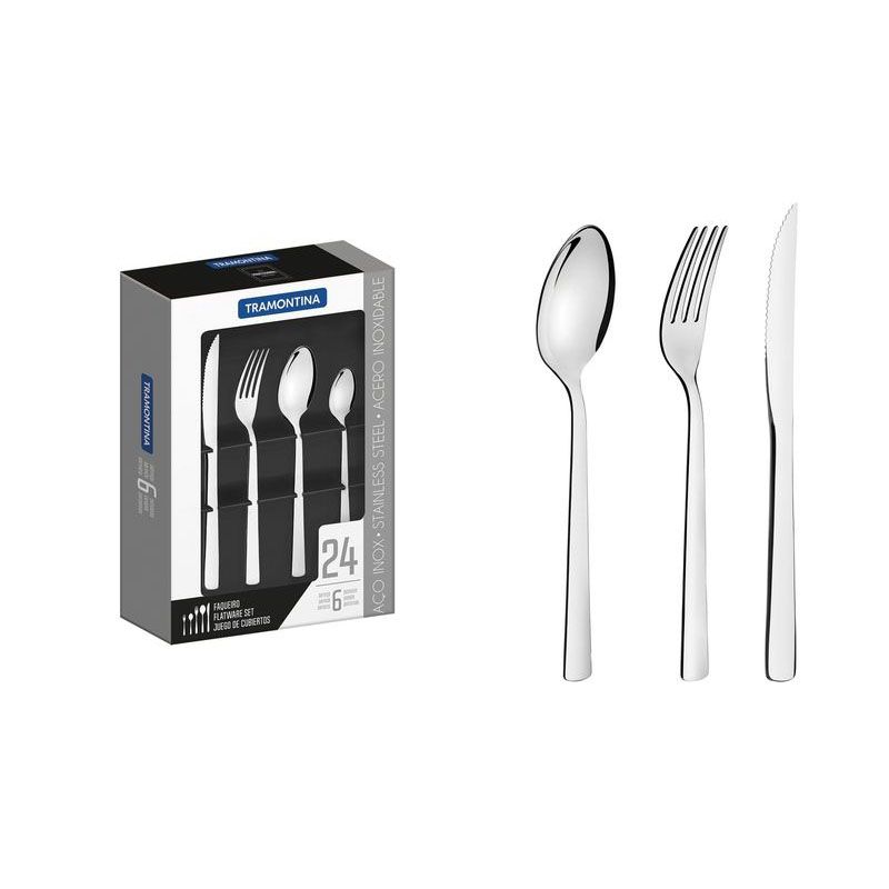 24pc. Cutlery Set - Oslo (18/0)