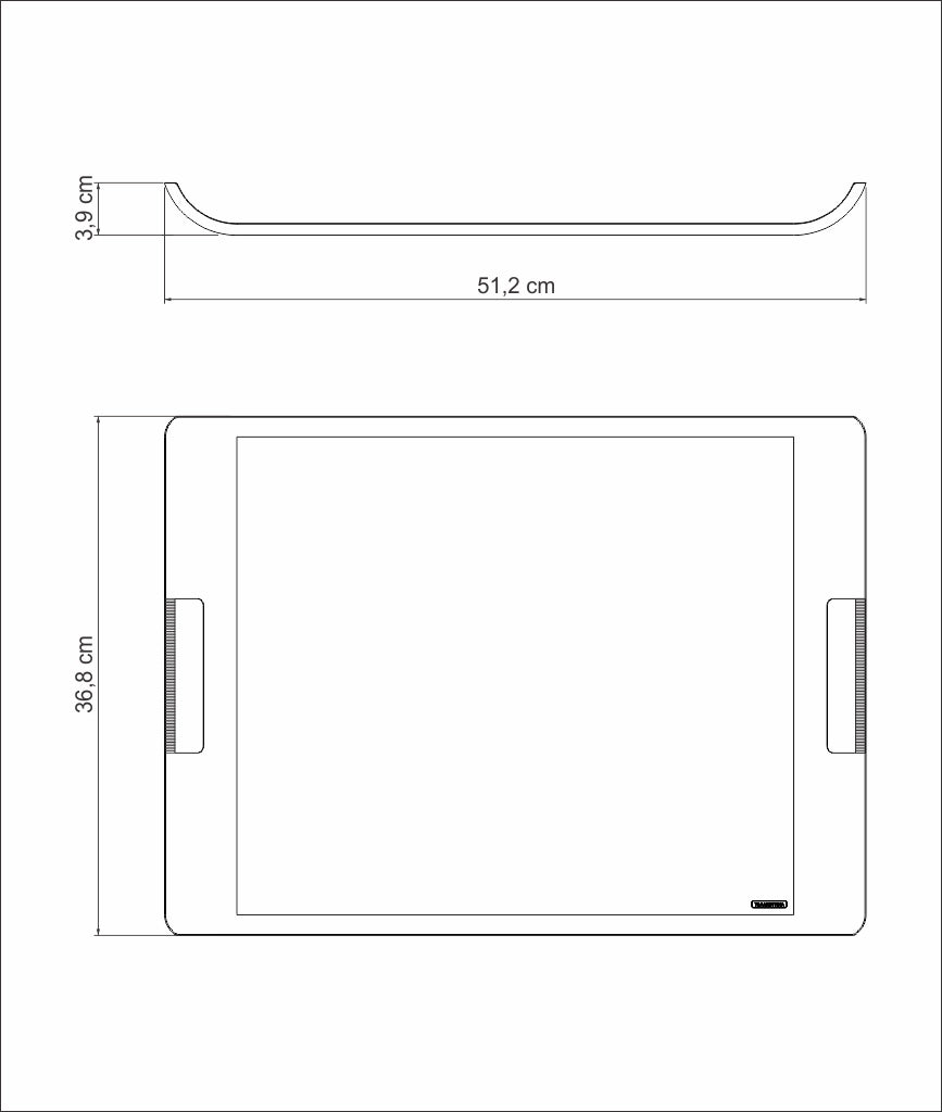 Rectangular Tray