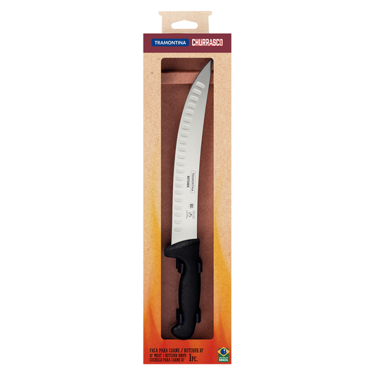 10"(25cm) Butcher Knife,Black