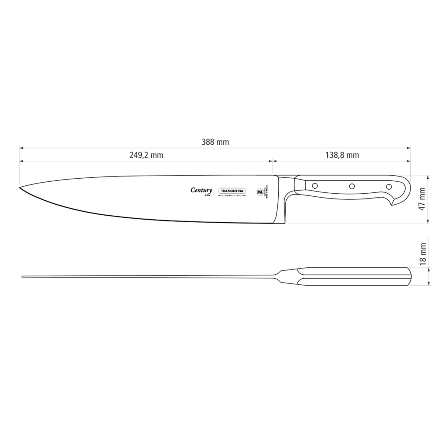 10" (25cm) Chef’s Knife