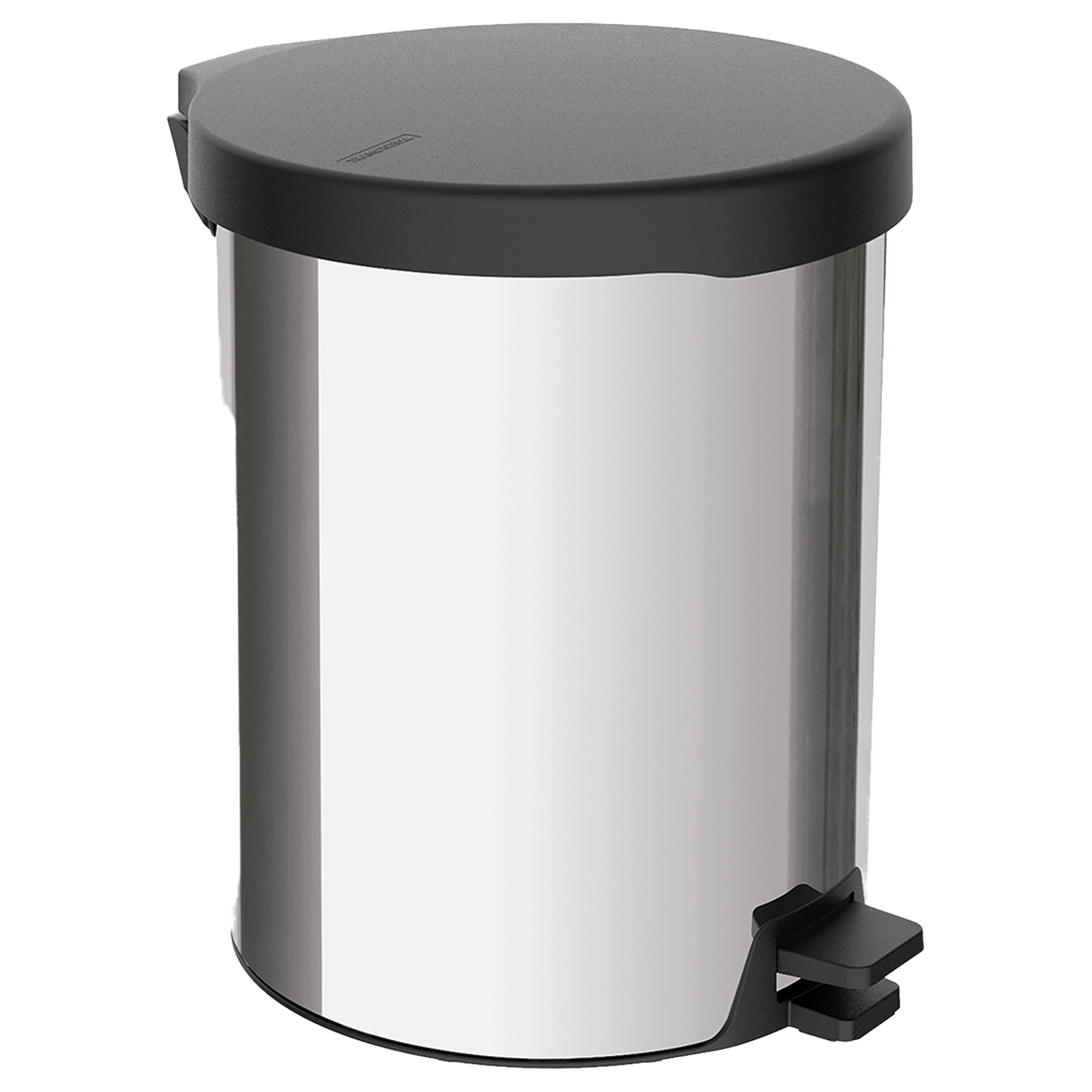 Stainless Steel and Plastic Bin 12l
